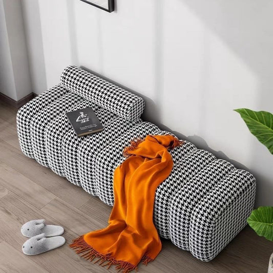 Multi Functional Rest And Shoe Changing Stool In The Cloakroom