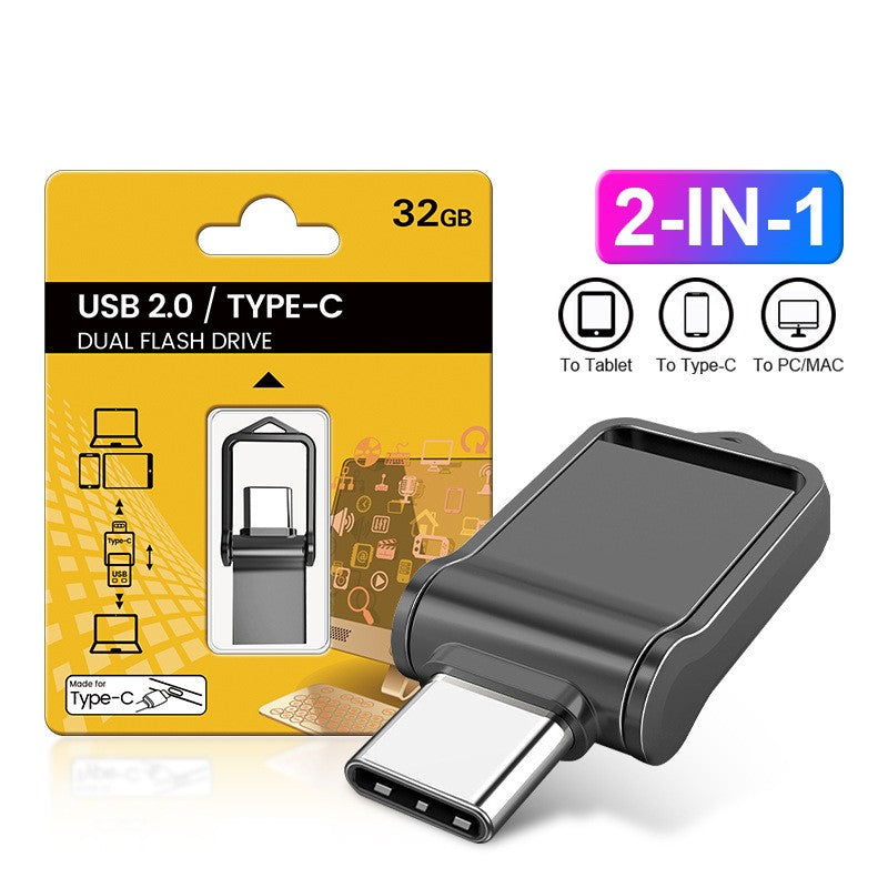 Computer Cellphone Dual-purpose USB Flash Drive Creative Waterproof - lotsofthingshere