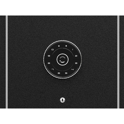 8 - Gun Capacity Rifle Safe. Holds Rifles, Pistols, Shotguns. Digital Lock For Quick Access. Removable Shelf. Special Gun Rack For Scoped Rifles. Plus, A Handy Storage Drawer