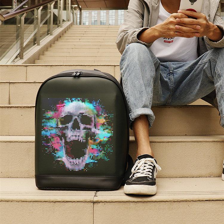 Smart Advertising Business Backpack Waterproof LED Display - lotsofthingshere